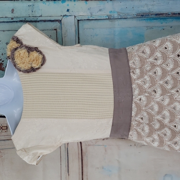 Anthropologie Floreat Tapestry Sheath Cap Sleeve Dress - Picture 6 of 10